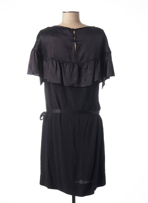 Robe mi-longue coupe fluide manches longues bleu MADO ET LES AUTRES femme