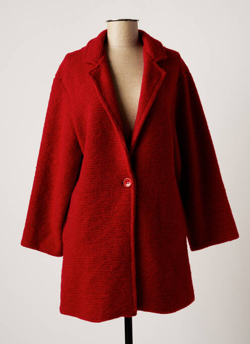 Manteau long rouge MINSK pour femme