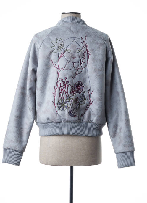 Blouson gris MIA SOANA pour femme