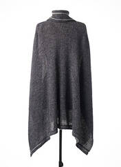 Poncho gris MADO ET LES AUTRES pour femme seconde vue