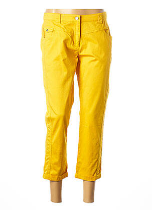Pantacourt taille basse taille basse jaune MADO ET LES AUTRES femme