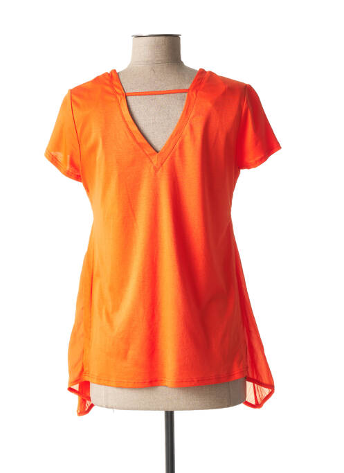 T-shirt orange MADO ET LES AUTRES pour femme