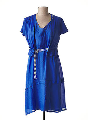 Ensemble robe doublure bleu MADO ET LES AUTRES femme