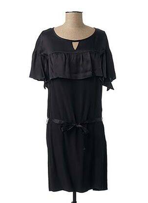 Robe mi-longue manches courtes manches courtes bleu MADO ET LES AUTRES femme