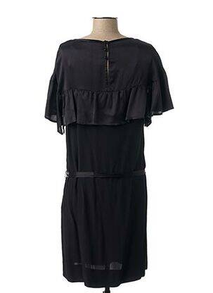 Robe mi-longue manches courtes manches courtes bleu MADO ET LES AUTRES femme
