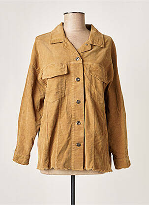 Veste casual col rond beige BOBBIE&BOB femme