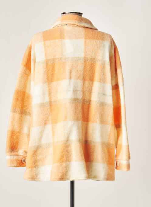 Manteau court orange BOBBIE&BOB femme