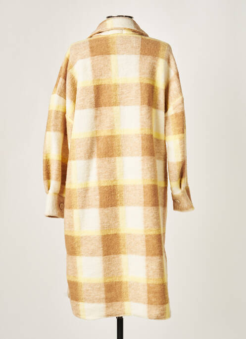 Manteau long beige BOBBIE&BOB pour femme