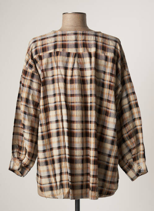 Blouse beige BOBBIE&BOB pour femme