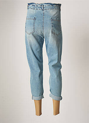 Pantalon 7/8 stretch taille normale bleu BOBBIE&BOB femme