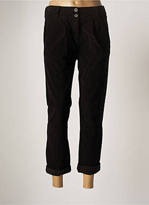 Pantalon 7/8 stretch taille normale noir BOBBIE&BOB femme