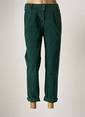 Pantalon 7/8 vert BOBBIE&BOB pour femme seconde vue