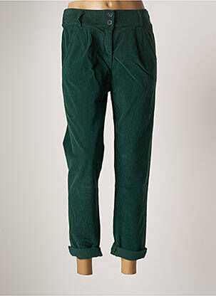Pantalon 7/8 vert BOBBIE&BOB pour femme