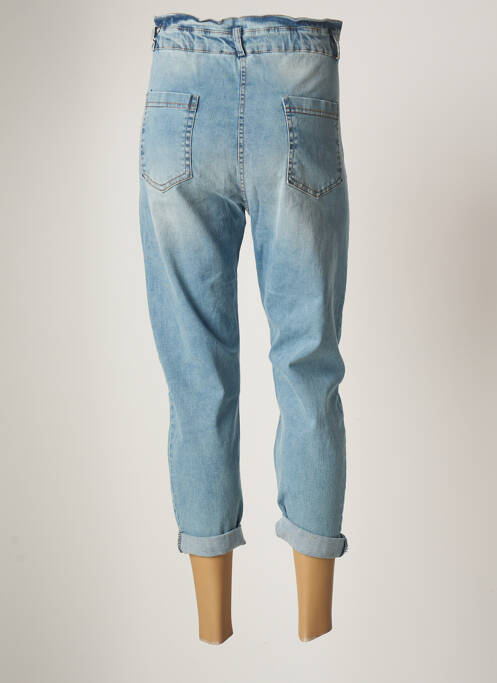 Pantalon 7/8 bleu BOBBIE&BOB pour femme