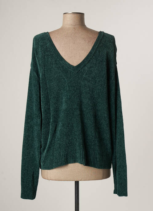 Gilet manches longues vert LE PETIT BAIGNEUR femme