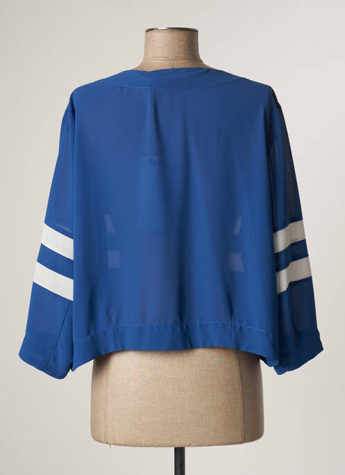 Veste casual bleu LA FEE MARABOUTEE pour femme