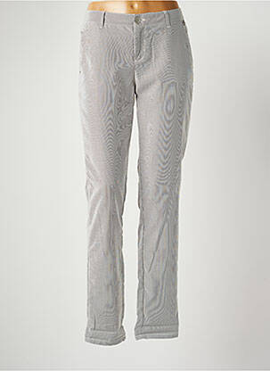 Pantalon droit gris DDP pour femme