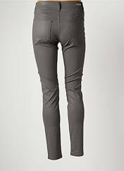 Pantalon slim gris DESGASTE pour femme seconde vue