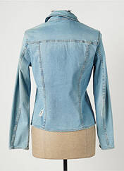 Veste en jean bleu DESGASTE pour femme seconde vue
