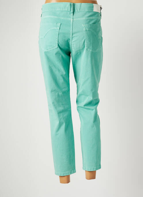 Pantalon 7/8 vert DESGASTE pour femme
