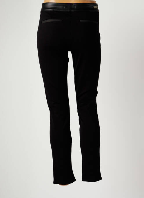 Pantalon slim noir DESGASTE pour femme