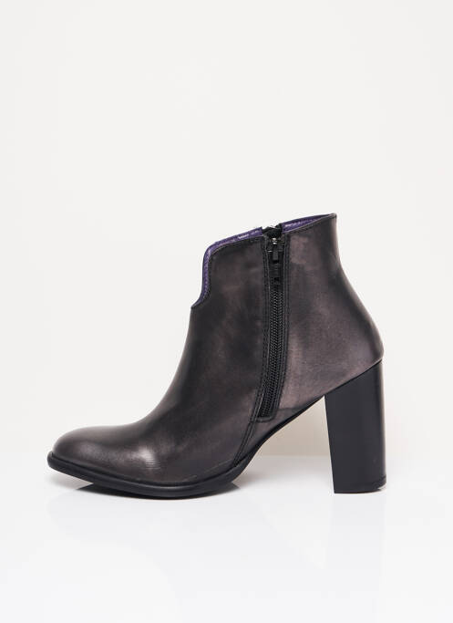 Bottines/Boots gris COULEUR POURPRE pour femme