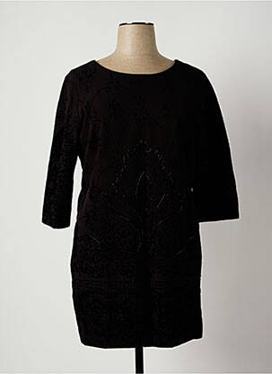 Robe courte noir DESIGUAL pour femme