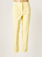 Jeans coupe slim jaune BETTY BARCLAY pour femme seconde vue