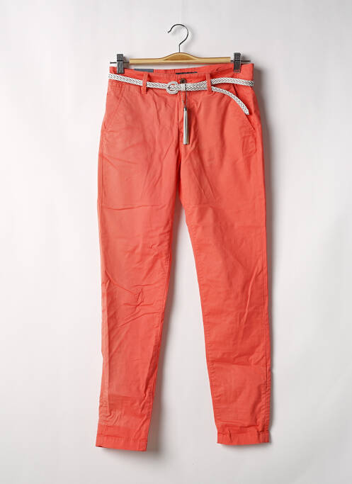 Pantalon chino orange SALSA pour femme