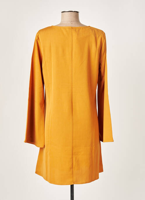 Robe mi-longue marron MOLLY BRACKEN pour femme