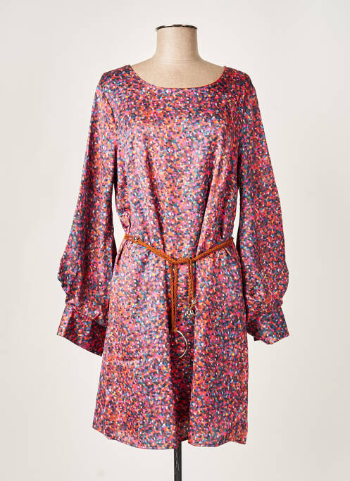 Robe mi-longue rose MOLLY BRACKEN pour femme