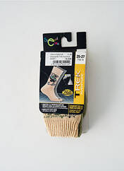 Chaussettes beige THYO pour garçon seconde vue