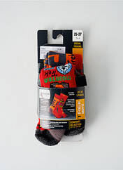 Chaussettes rouge THYO pour garçon seconde vue