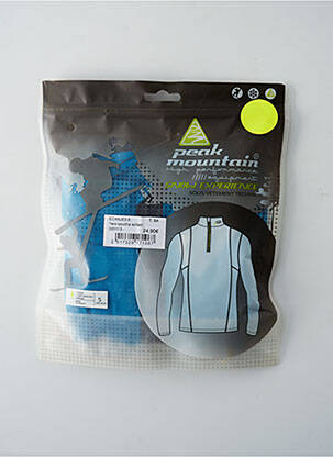 T-shirt bleu PEAK MOUNTAIN pour garçon