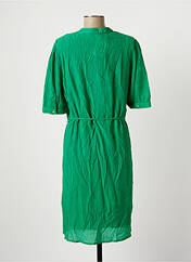 Robe mi-longue vert GEISHA pour femme seconde vue