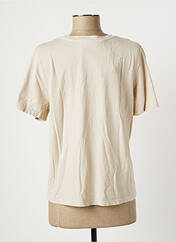 T-shirt beige AMELIE & AMELIE pour femme seconde vue