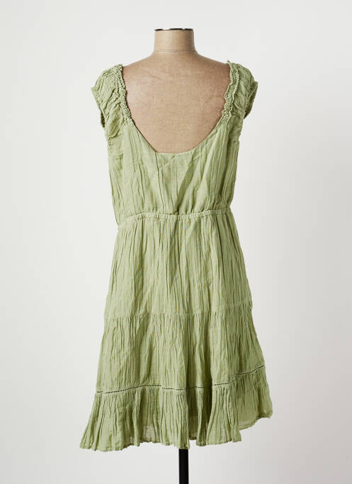 Robe mi-longue vert GUESS pour femme