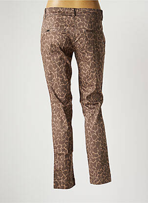 Pantalon droit stretch taille normale beige STREET ONE femme