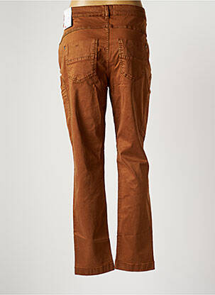 Pantalon slim stretch taille normale marron STREET ONE femme
