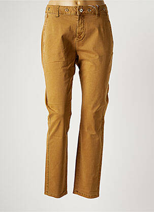 Pantalon droit stretch taille normale blanc S.OLIVER femme