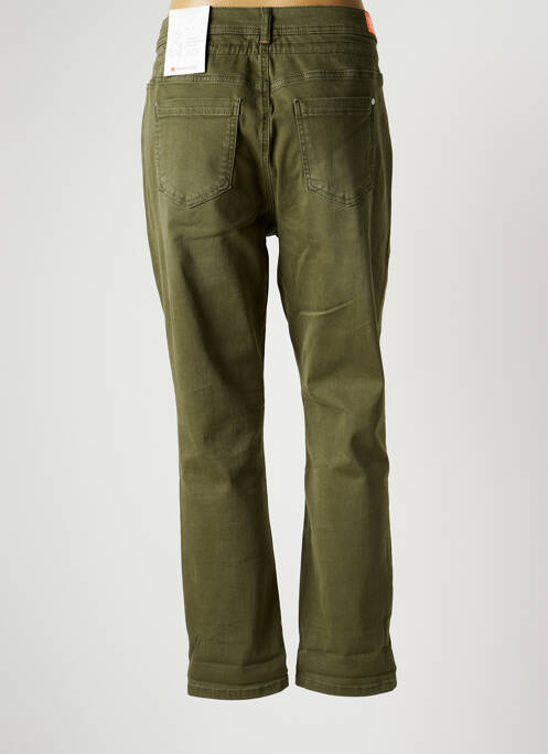 Pantalon slim stretch taille normale vert STREET ONE femme