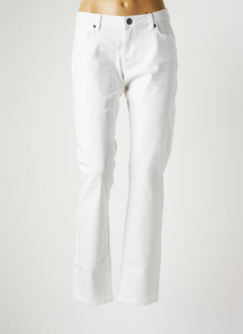 Jeans coupe droite blanc Q/S DESIGNED BY pour femme