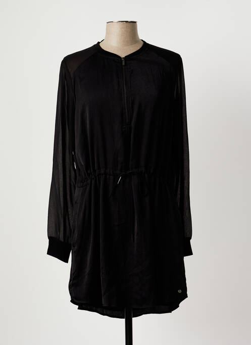 Robe mi-longue noir KAPORAL pour femme