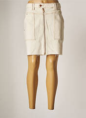 Jupe courte beige EDC pour femme seconde vue