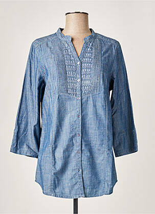 Chemisier bleu JAC JAC pour femme
