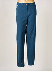 Pantalon droit bleu JAC JAC pour femme seconde vue