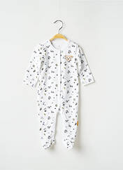 Pyjama blanc STEIFF pour garçon seconde vue