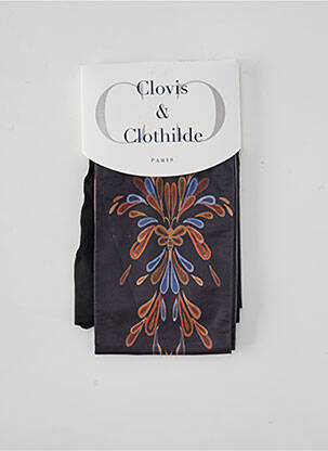 Collants gris CLOVIS & CLOTHILDE pour femme