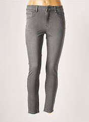 Jeans skinny gris TOXIK3 pour femme seconde vue