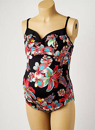Maillot de bain maternité stretch noir CACHE COEUR femme